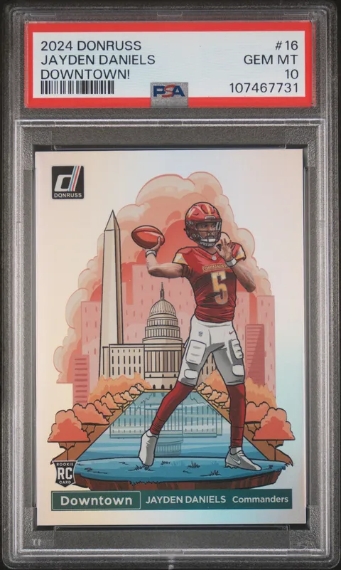 Featured graded trading cards