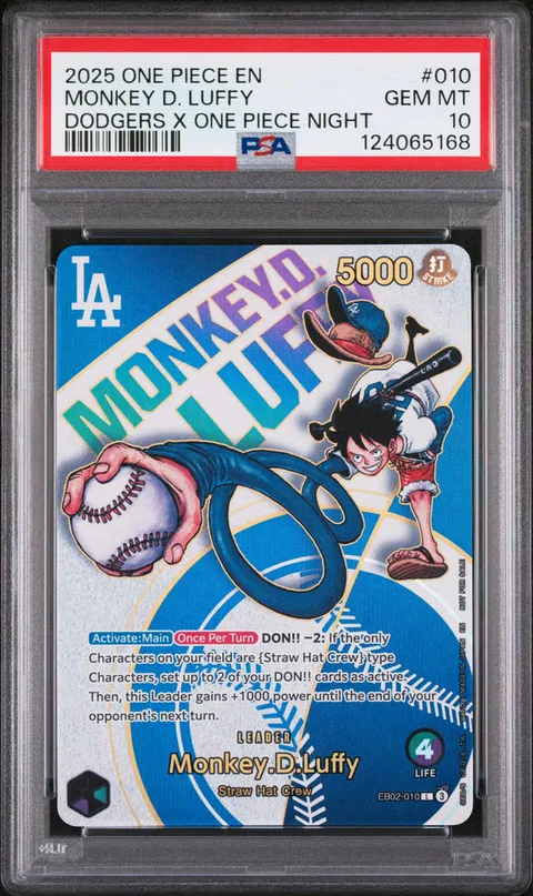 Featured graded trading cards