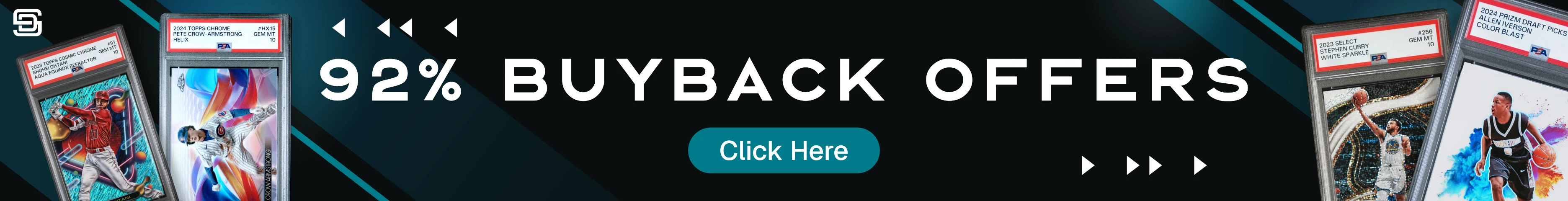Slab Dynasty packs — 92% buyback offers