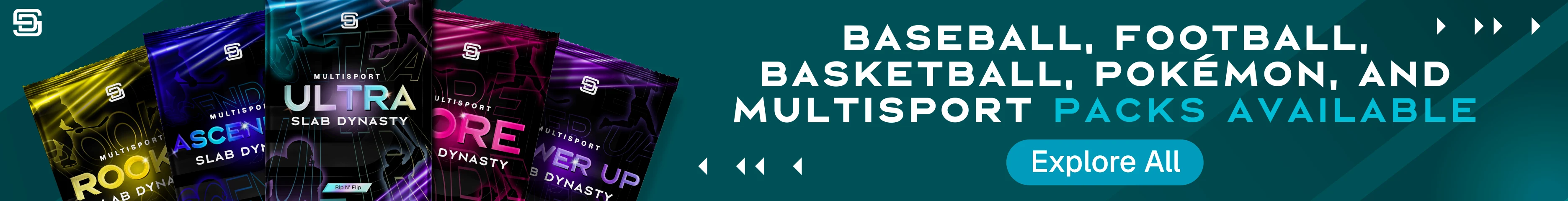 Baseball, football, basketball, Pokémon and multisport packs available