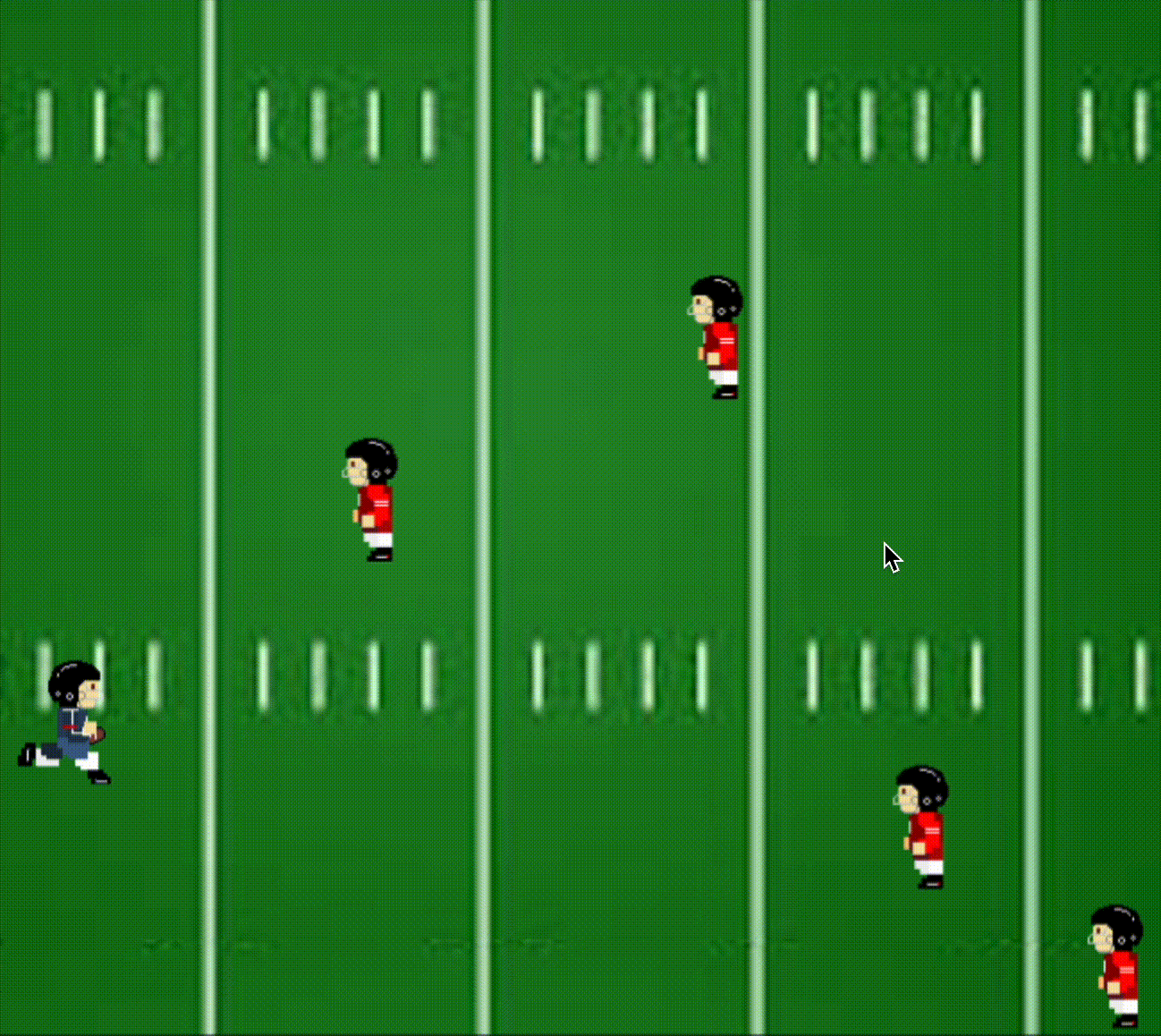 Endzone Sprint gameplay demo